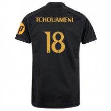 Real Madrid Aurelien Tchouameni #18 Tredje Tröja 2023-24 Korta ärmar